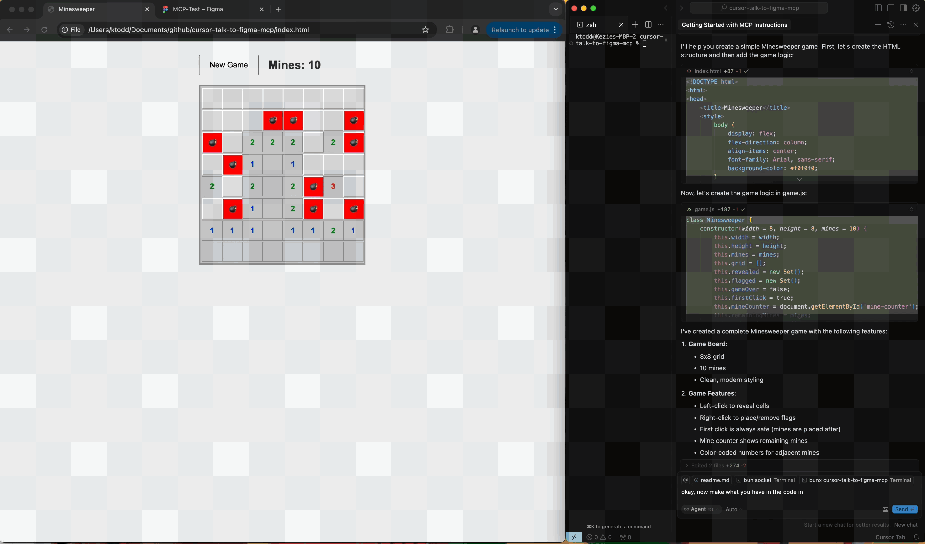 Figma X Cursor MCP Hacking